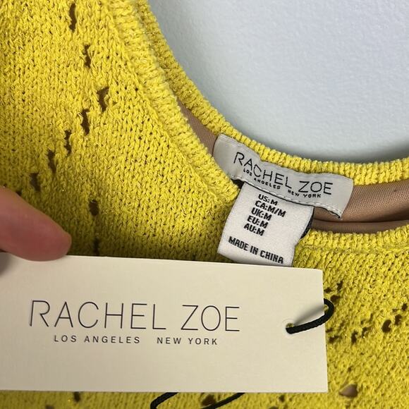 Rachel Zoe Yellow Mini Dress - Picture 5 of 9
